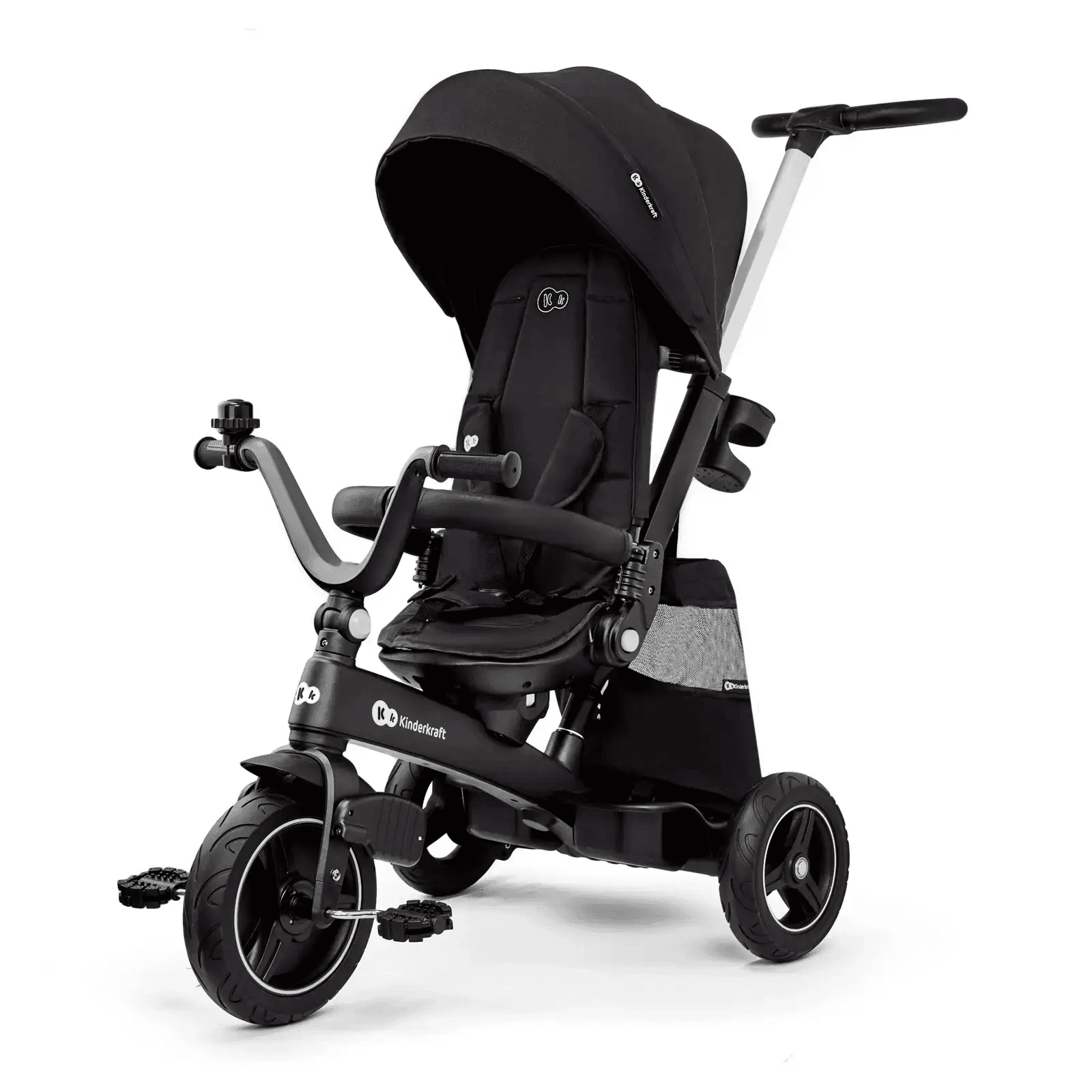 Велосипед 3-х колісний Kinderkraft Easytwist KREASY00BLK0000 Black