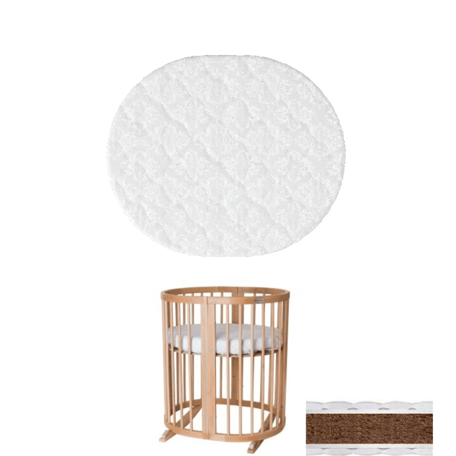 Матрас IngVart Smart bed Oval 60х71 см 2100082000009