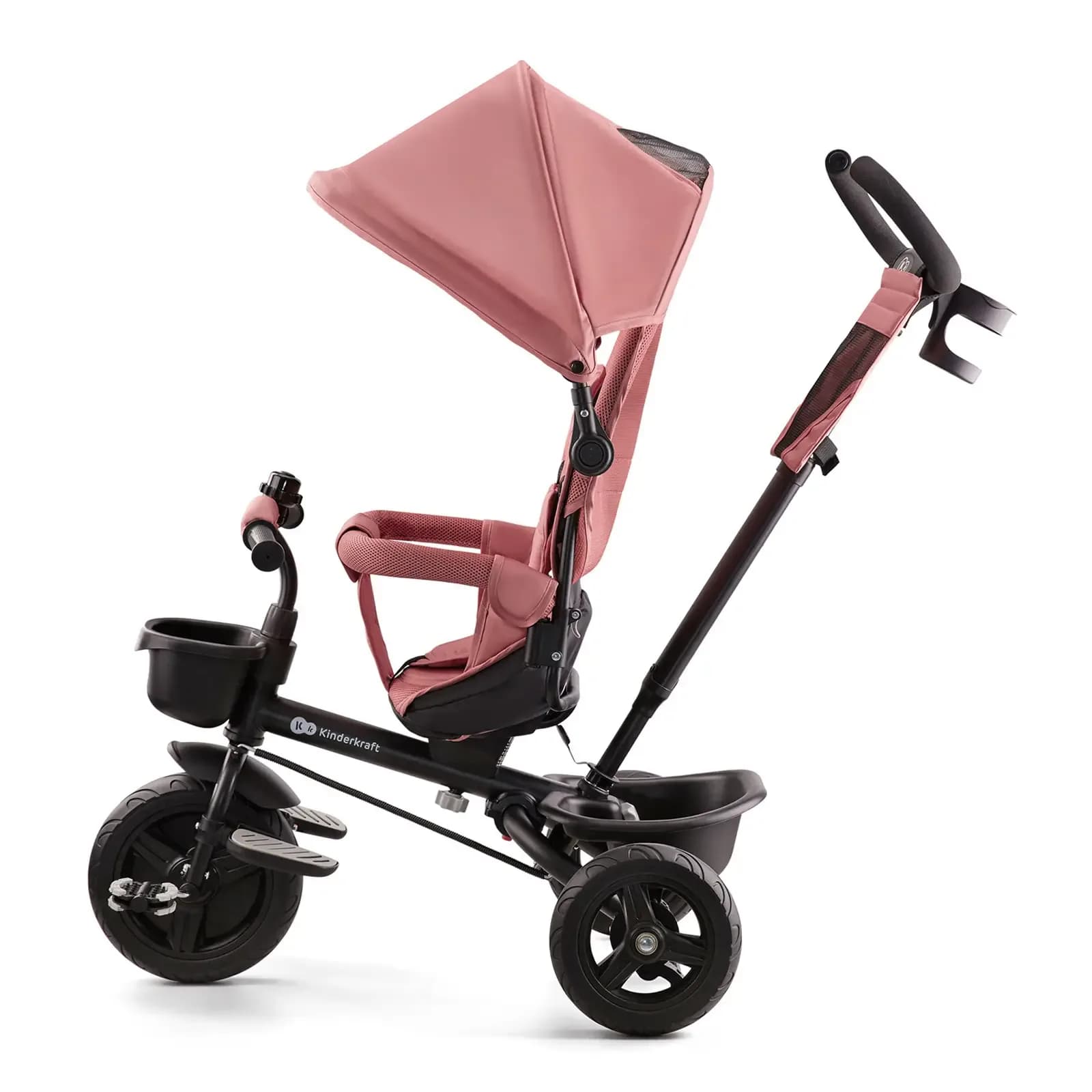 Велосипед 3-х колісний Kinderkraft Aveo KRAVEO00PNK0000 Rose Pink фото 3 Велосипед 3-х колісний Kinderkraft Aveo KRAVEO00PNK0000 Rose Pink фото 3