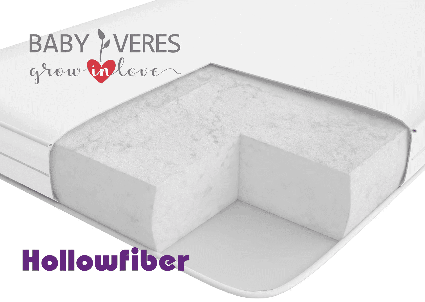Матрас Верес Hollowfiber 120х60х7 см 50.1.01 Матрас Верес Hollowfiber 120х60х7 см 50.1.01