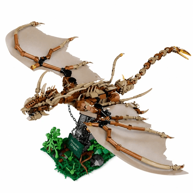 Конструктор Toys K Дракон Смог 886дет 7055