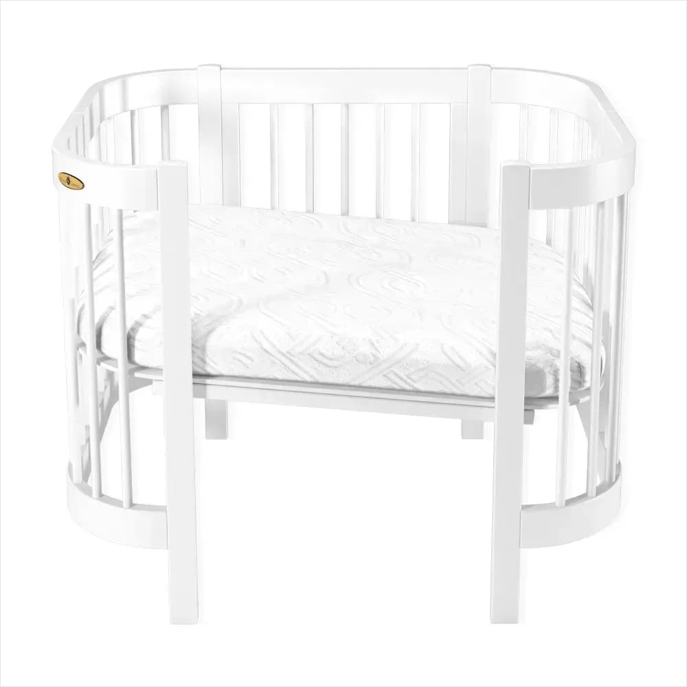 Кровать-трансформер Royal Sleep Minimi 5в1 4000 белая фото 2 Кровать-трансформер Royal Sleep Minimi 5в1 4000 белая фото 2