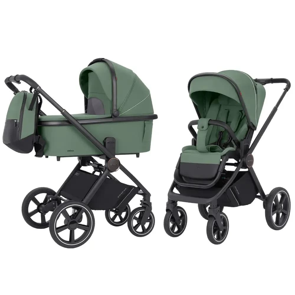 Коляска универсальная 2в1 Carrello Ultimo CRL-6518 Fern Green фото 2 Коляска универсальная 2в1 Carrello Ultimo CRL-6518 Fern Green фото 2
