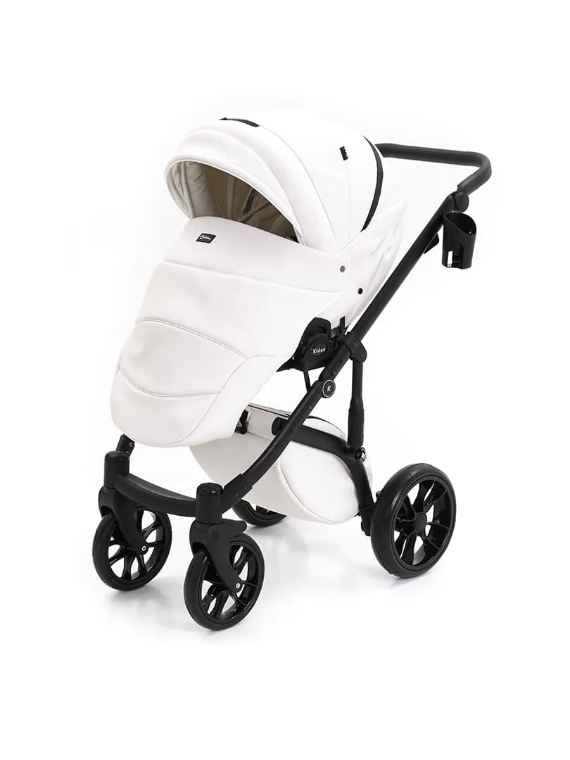 Коляска универсальная 2в1 Kidex K-Style Diamond White Handle Black FB KDX0017 фото 4