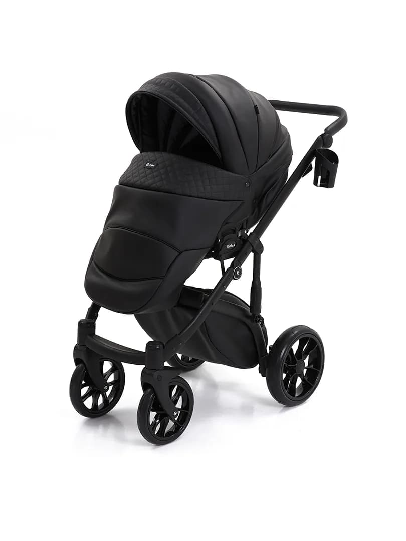 Коляска універсальна 2в1 Kidex K-Style Pure black Handle black KDX007 фото 4 Коляска універсальна 2в1 Kidex K-Style Pure black Handle black KDX007 фото 4