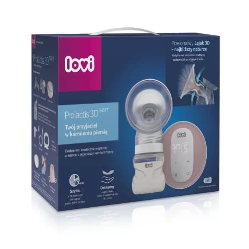 Молоковідсмоктувач електричний LOVI Prolactis 3D Soft 50/050exp фото 2 Молоковідсмоктувач електричний LOVI Prolactis 3D Soft 50/050exp фото 2