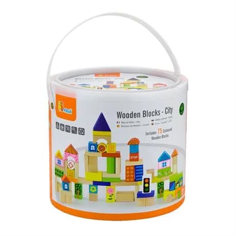 Конструктор дерев'яний Viga Toys 75дет 50287 фото 2