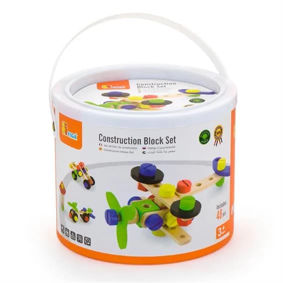 Конструктор деревянный Viga Toys 48дет 50383 фото 3 Конструктор деревянный Viga Toys 48дет 50383 фото 3