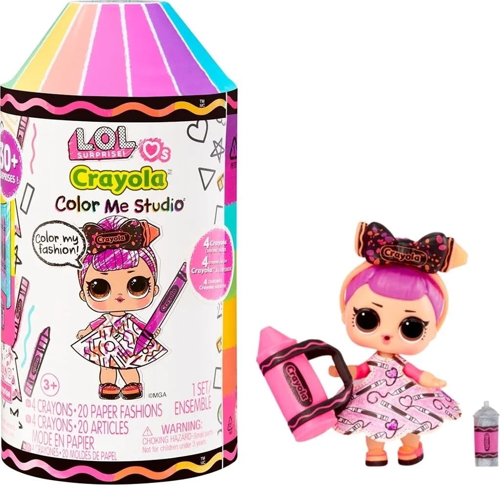 Лялька LOL Surprise Crayola Кольоринки 505273 фото 3 Лялька LOL Surprise Crayola Кольоринки 505273 фото 3