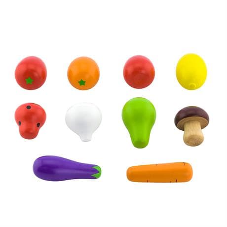 Набор игровой Viga Toys Овощи и фрукты 50734