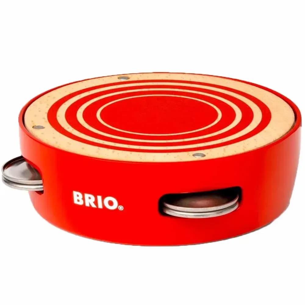Музыкальный инструмент BRIO Тамбурин 30263 фото 2 Музыкальный инструмент BRIO Тамбурин 30263 фото 2