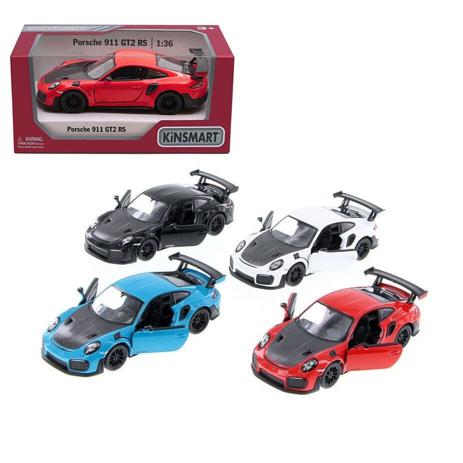 Машина Kinsmart Porsche 911 GT2 1:40 KT5408W Машина Kinsmart Porsche 911 GT2 1:40 KT5408W
