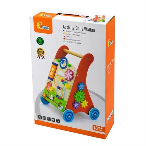Ходунки-каталка деревянная Viga Toys 50950 фото 5 Ходунки-каталка деревянная Viga Toys 50950 фото 5