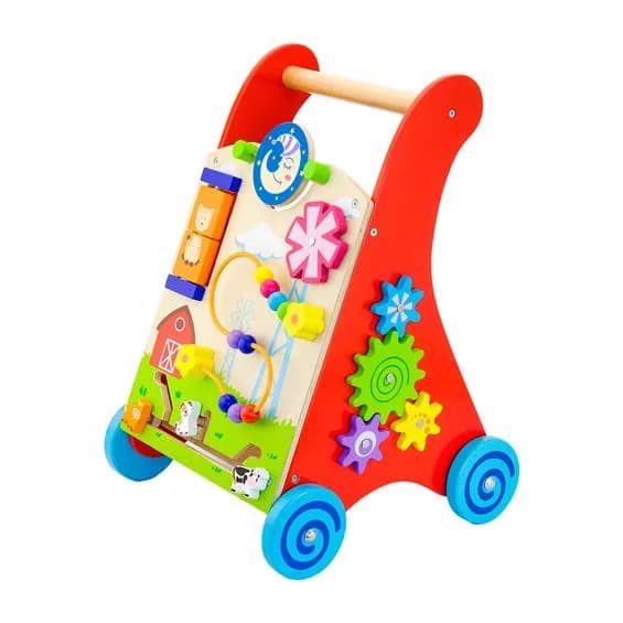 Ходунки-каталка деревянная Viga Toys 50950 фото 2 Ходунки-каталка деревянная Viga Toys 50950 фото 2