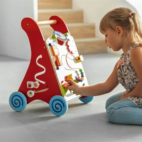 Ходунки-каталка деревянная Viga Toys 50950 фото 4 Ходунки-каталка деревянная Viga Toys 50950 фото 4