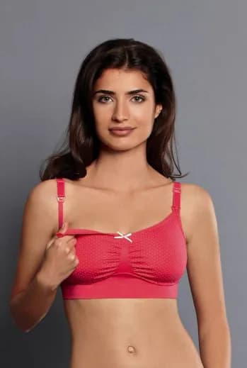 Топ бесшовный для кормления Anita Seamless 5097-Розовый фото 2 Топ бесшовный для кормления Anita Seamless 5097-Розовый фото 2