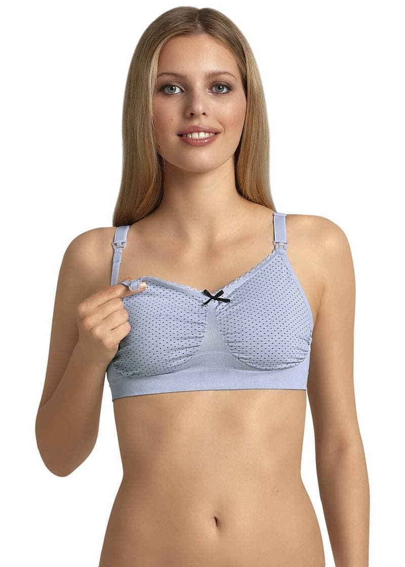 Топ бесшовный для кормления Anita Seamless 5097-Серебристо-серый