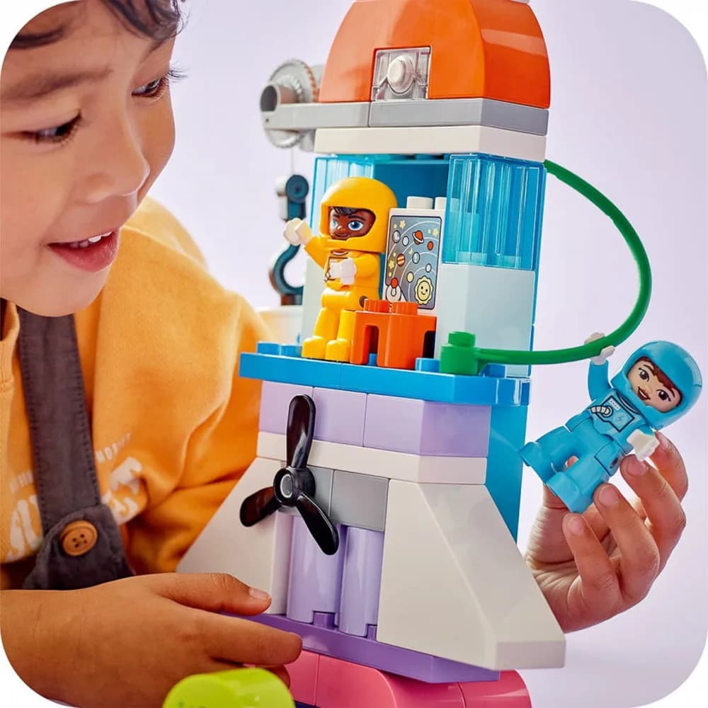 Конструктор Lego Duplo Приключения на космическом шаттле 58дет 10422 фото 6 Конструктор Lego Duplo Приключения на космическом шаттле 58дет 10422 фото 6