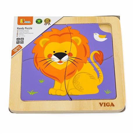 Пазл деревянный Viga Toys Лев 51316 Пазл деревянный Viga Toys Лев 51316
