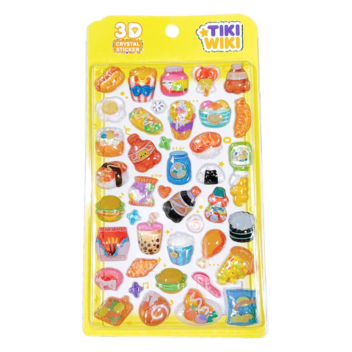 Набір 3D-наліпок Tiki Wiki Тікі смаколики 51368