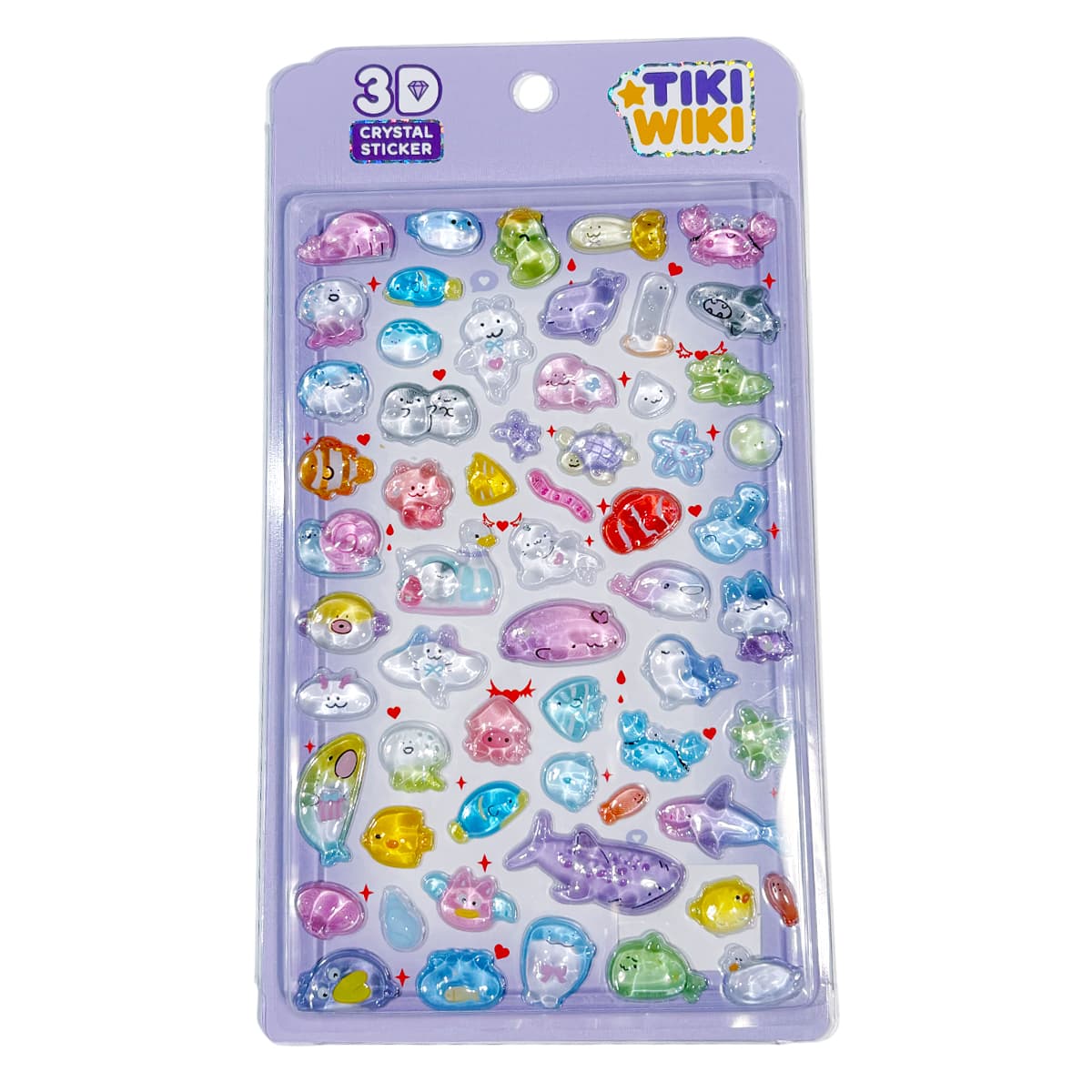 Набір 3D-наліпок Tiki Wiki Тікі море 51423