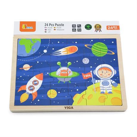 Пазл дерев'яний Viga Toys Космос 51461 Пазл дерев'яний Viga Toys Космос 51461