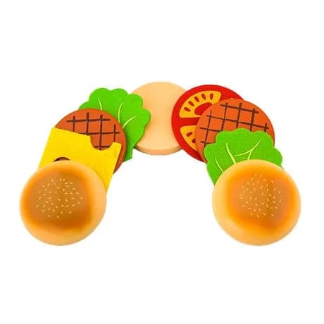 Набір ігровий Viga Toys Гамбургер і кола 51602 фото 4 Набір ігровий Viga Toys Гамбургер і кола 51602 фото 4