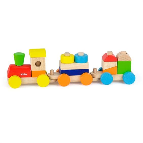 Поезд деревянный Viga Toys 51610