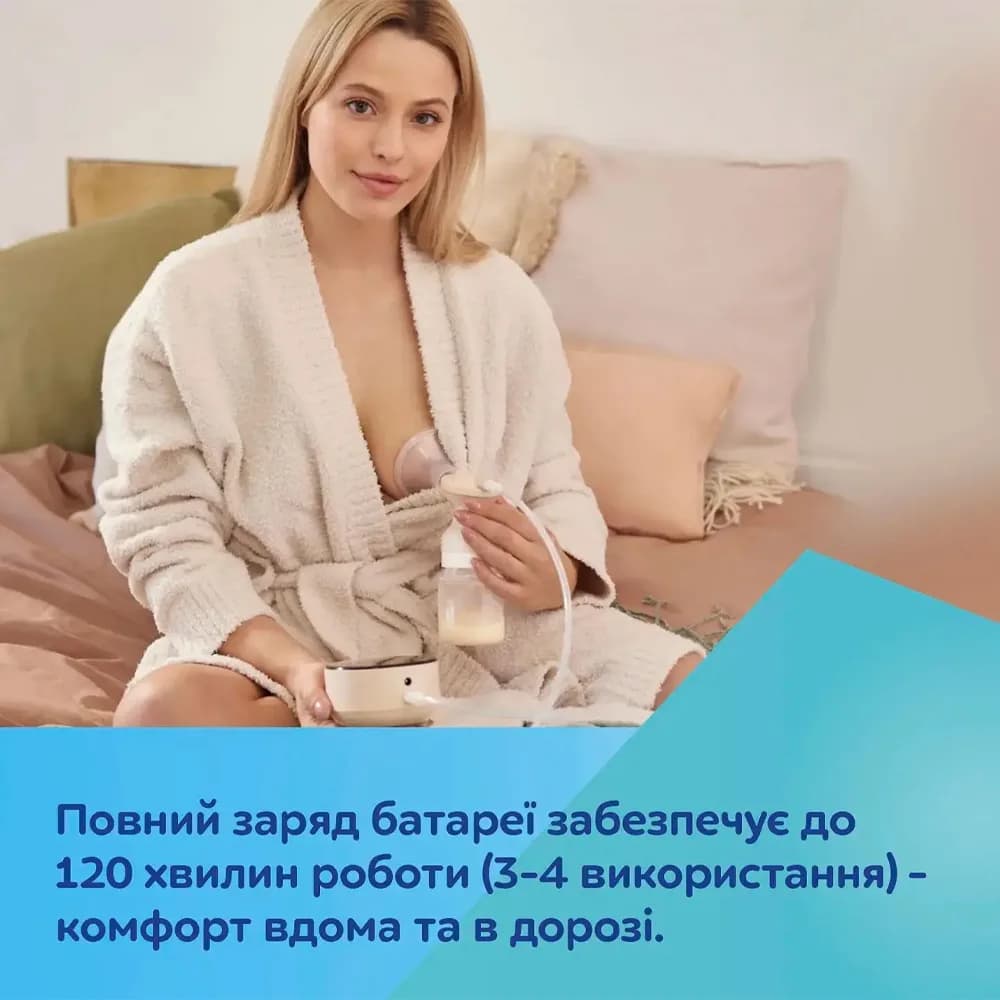 Молоковідсмоктувач електричний Canpol Take&Go 12/211 фото 8 Молоковідсмоктувач електричний Canpol Take&Go 12/211 фото 8