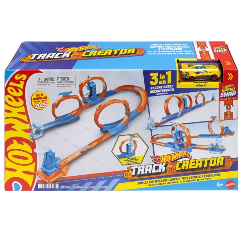 Трек Hot Wheels Потрійна петля JDW39