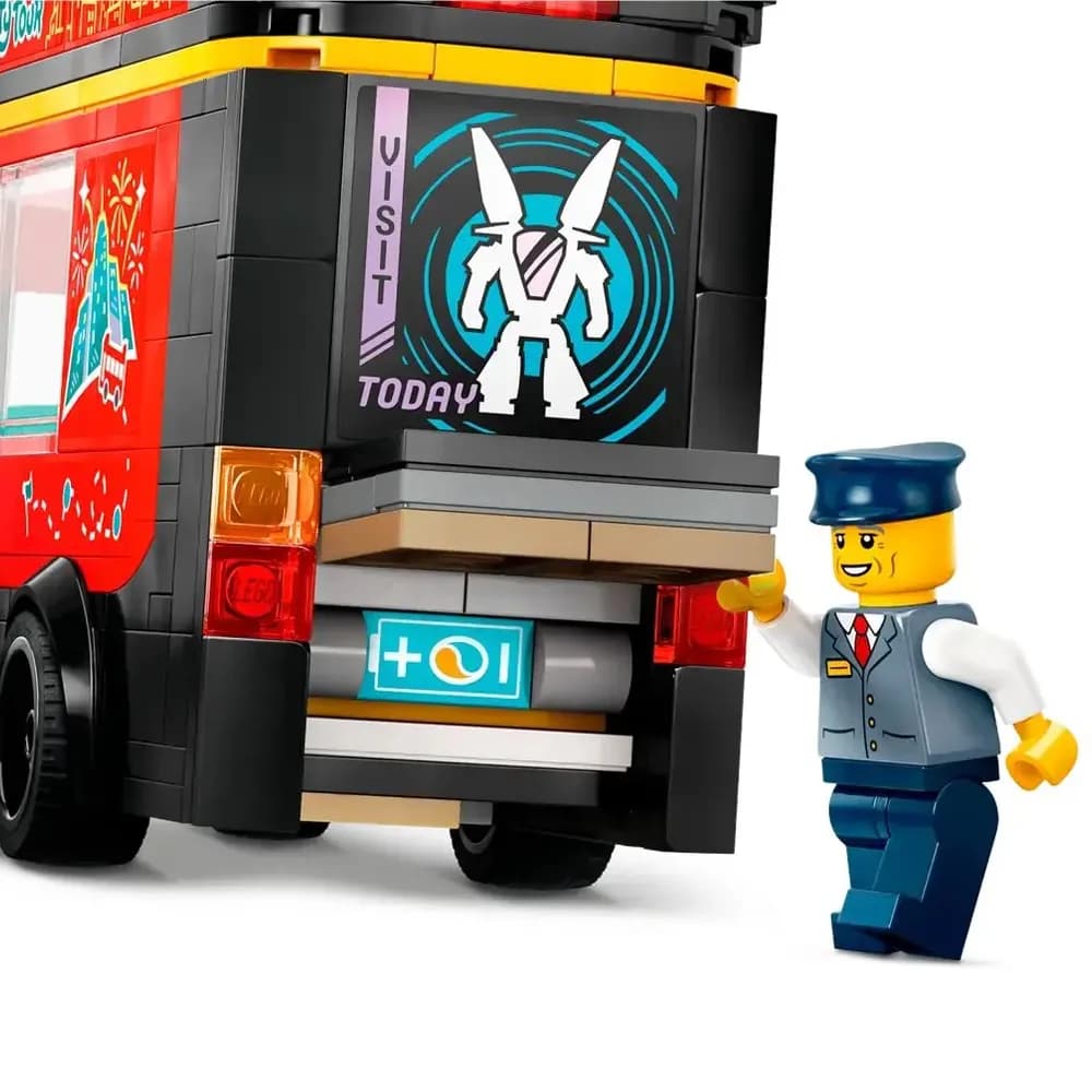 Конструктор Lego City Красный двухэтажный автобус 384дет 60407 фото 8