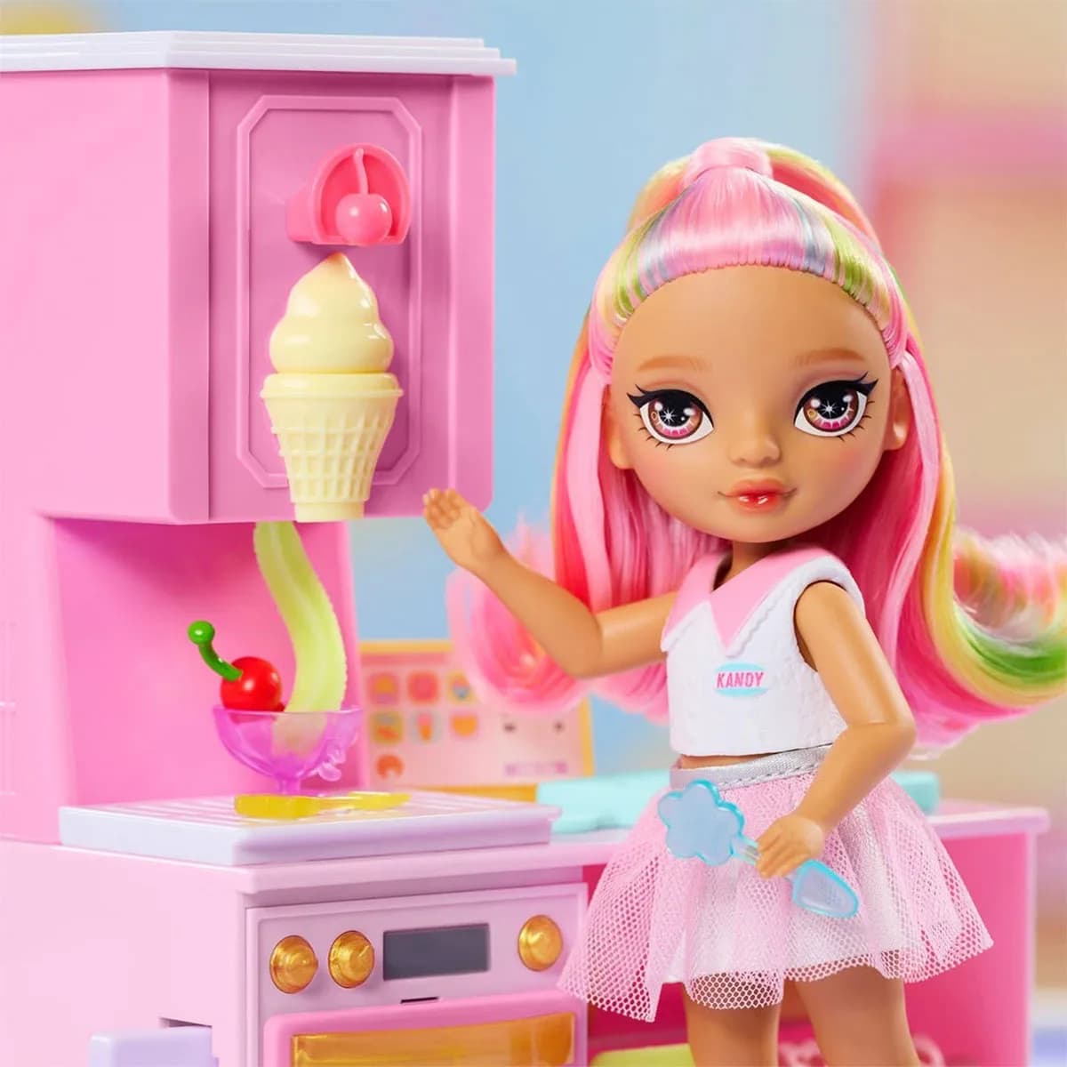 Ігровий набір з лялькою Rainbow High Кондитерська Кенді 522058 фото 7 Ігровий набір з лялькою Rainbow High Кондитерська Кенді 522058 фото 7