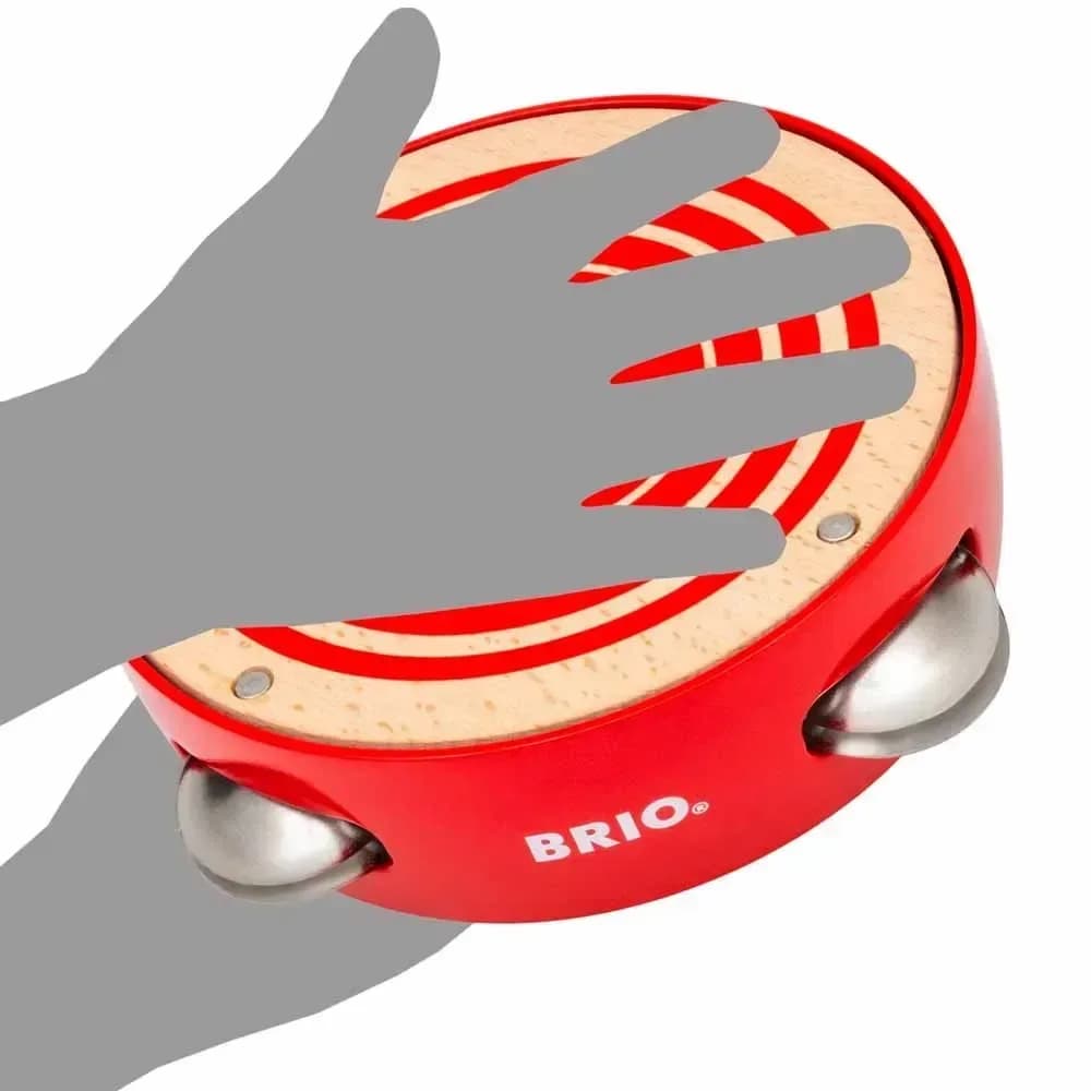 Музыкальный инструмент BRIO Тамбурин 30263 фото 3 Музыкальный инструмент BRIO Тамбурин 30263 фото 3