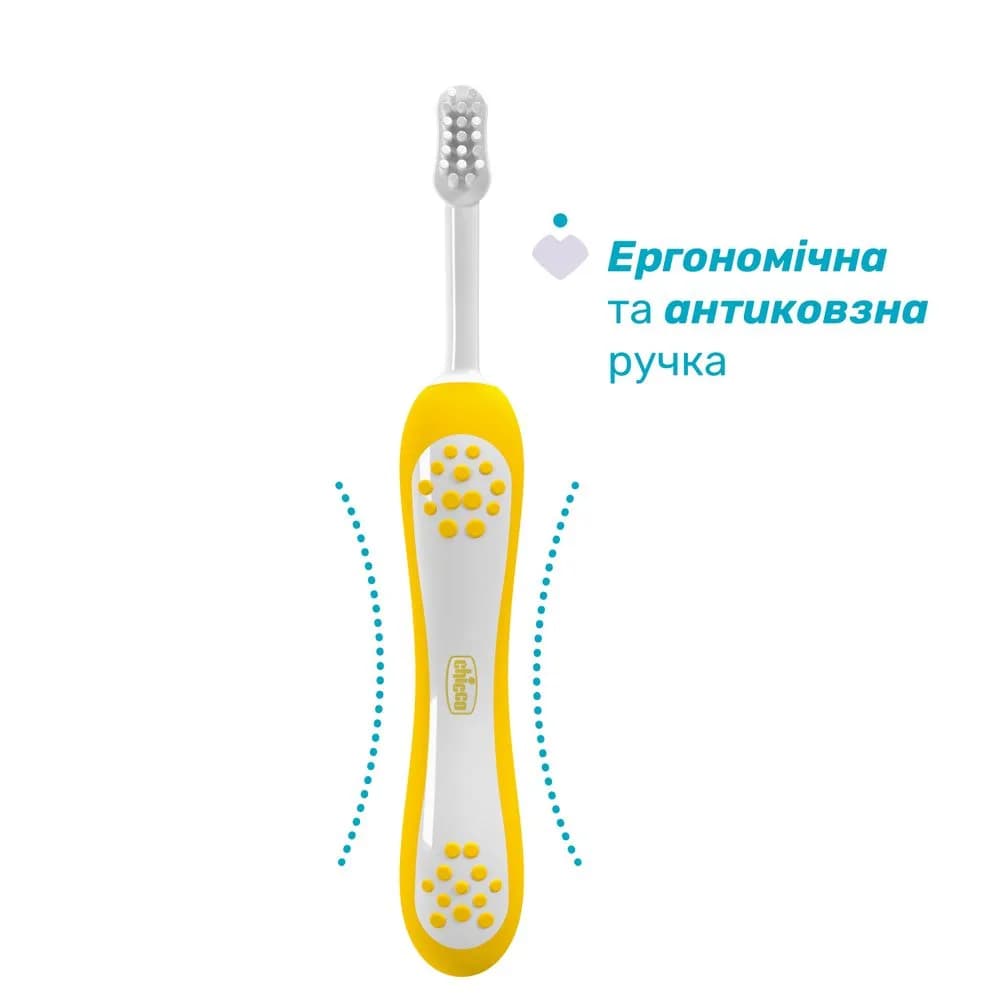 Щітки зубні Chicco 6-36м 2шт 12082.00 фото 5 Щітки зубні Chicco 6-36м 2шт 12082.00 фото 5