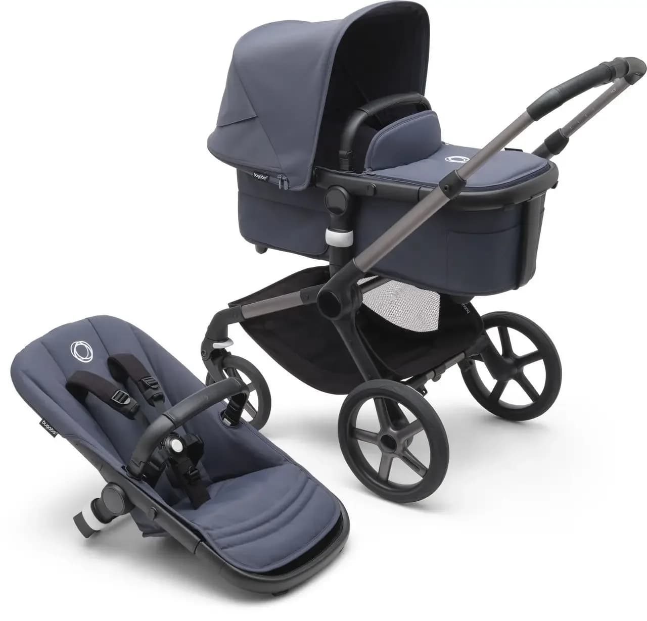 Капюшон для коляски Bugaboo Fox 5 100167015 Astro Purple фото 2