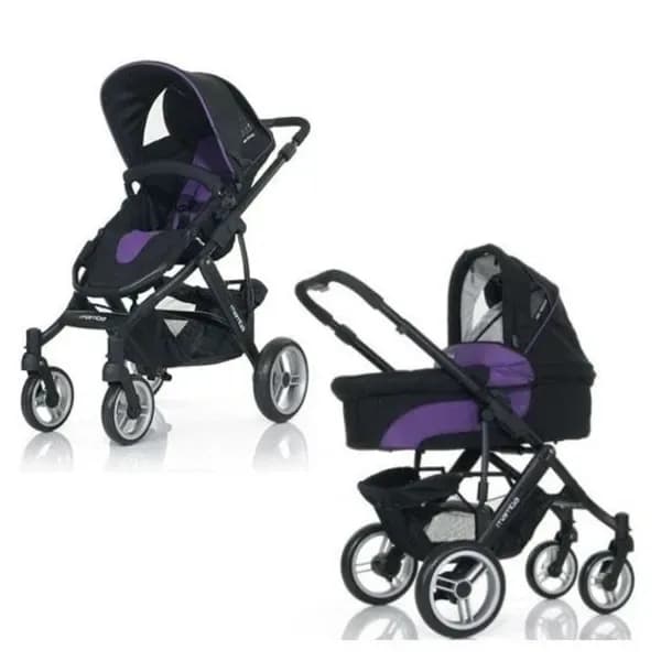 Коляска універсальна 2в1 ABC Design Mаmba Purple black 61028/208 фото 2 Коляска універсальна 2в1 ABC Design Mаmba Purple black 61028/208 фото 2
