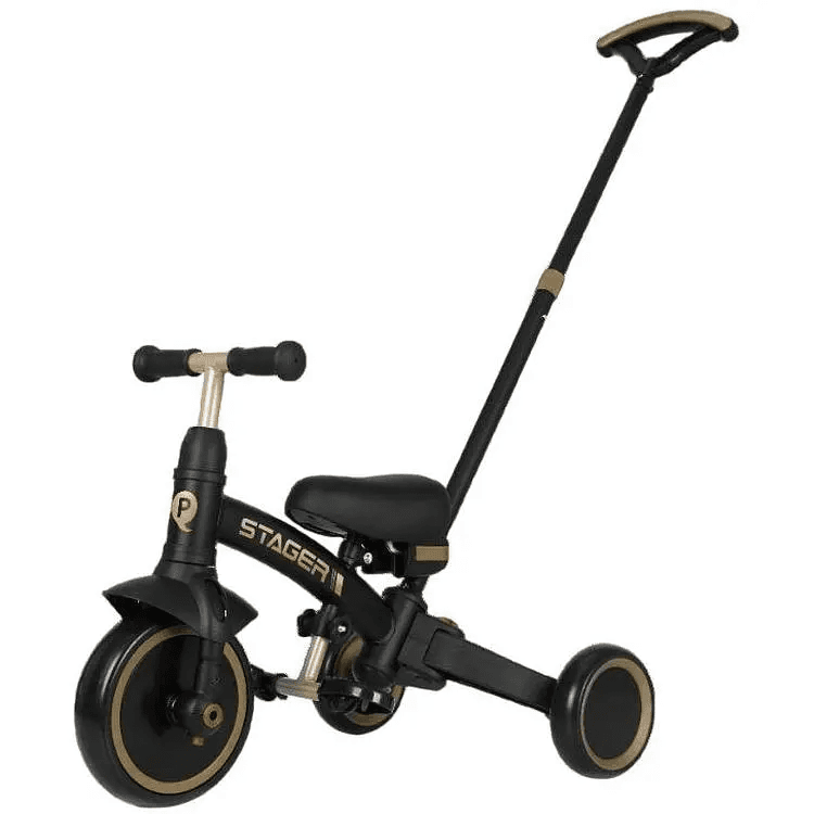 Велосипед-беговел Qplay Stager 3в1 Black T80STAGERBlack