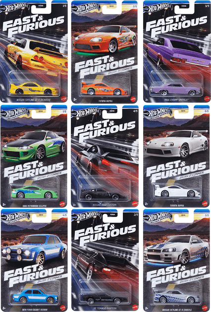 Машина Hot Wheels Форсаж HNR88 Машина Hot Wheels Форсаж HNR88