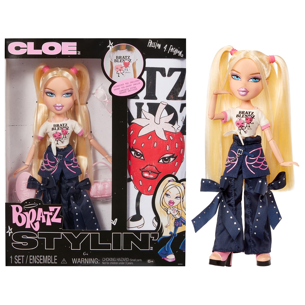 Ігровий набір Bratz Stylin Хлоя 544869 Ігровий набір Bratz Stylin Хлоя 544869