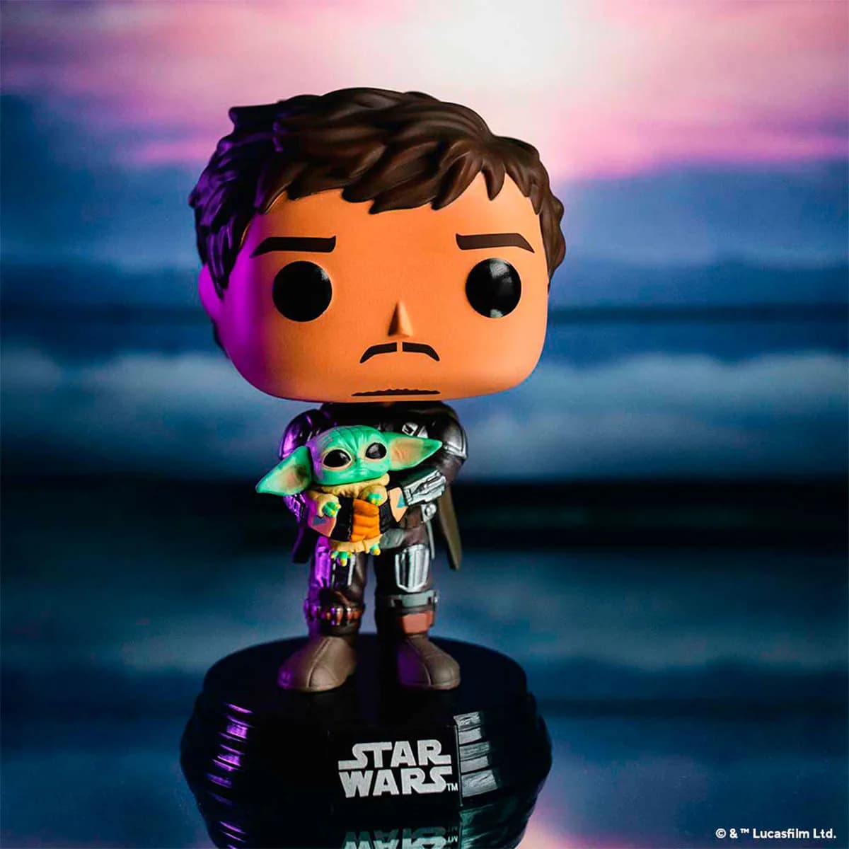Игровая фигурка FUNKO POP! серии Звездные войны - Мандалорец из Грога 54525 фото 6 Игровая фигурка FUNKO POP! серии Звездные войны - Мандалорец из Грога 54525 фото 6