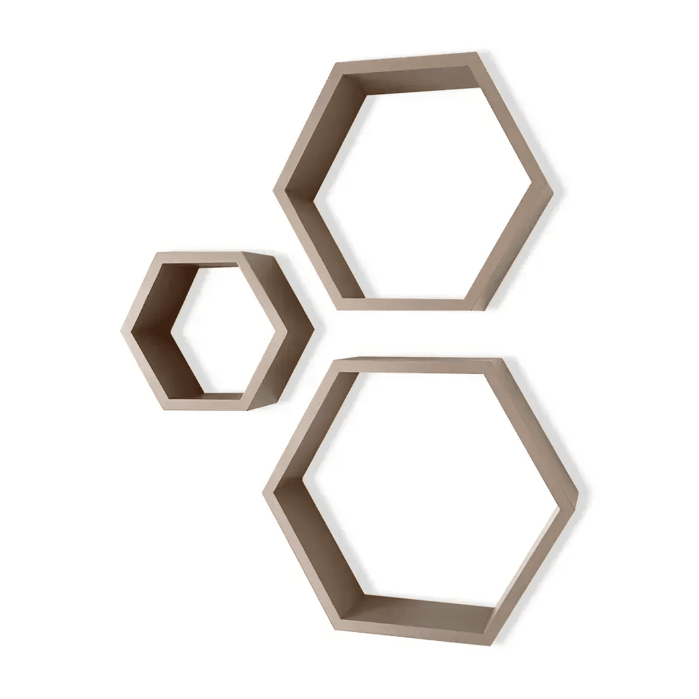 Настінні полички Royal Sleep Honeycombs 2823 Какао