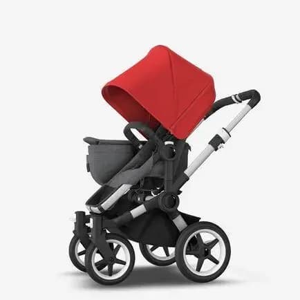 Прогулянковий блок Bugaboo до коляски для двійні DONKEY3 ALU/GREY MELANGE-RED 180128GM02 фото 3 Прогулянковий блок Bugaboo до коляски для двійні DONKEY3 ALU/GREY MELANGE-RED 180128GM02 фото 3