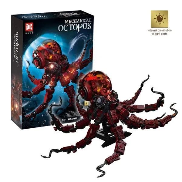 Конструктор Toys K Механический осьминог 882дет 7062 фото 2 Конструктор Toys K Механический осьминог 882дет 7062 фото 2