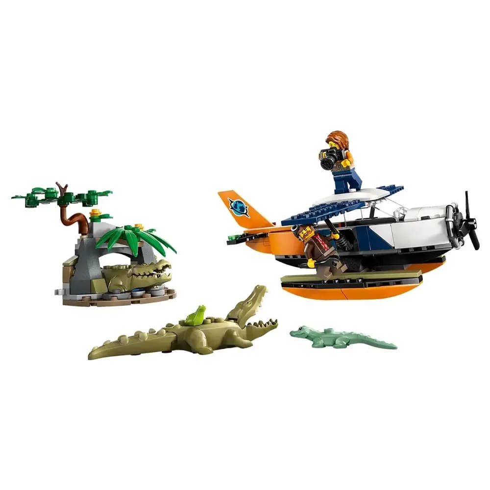 Конструктор Lego City Водный самолет для исследования джунглей 177дет 60425 фото 4 Конструктор Lego City Водный самолет для исследования джунглей 177дет 60425 фото 4