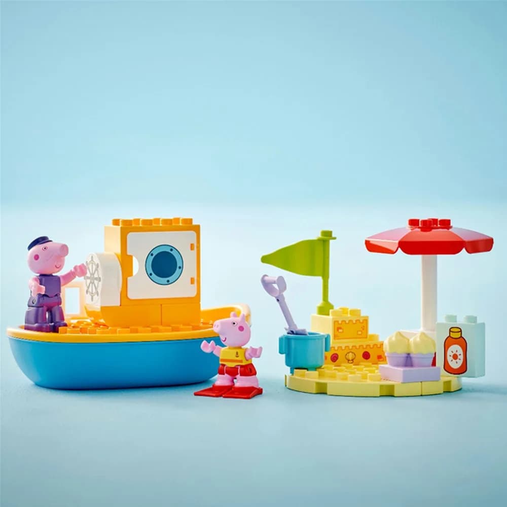Конструктор Lego Duplo Морская прогулка Пеппы на лодке 23дет 10432 фото 4 Конструктор Lego Duplo Морская прогулка Пеппы на лодке 23дет 10432 фото 4
