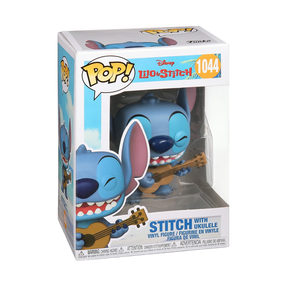 Игровая фигурка FUNKO POP! серии Лило и Стич - Стич из укулеле 55615