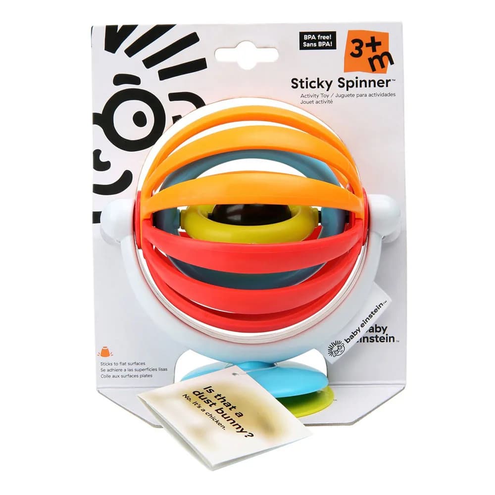 Іграшка для столика Baby Einstein Sticky Spinner 11522 фото 3
