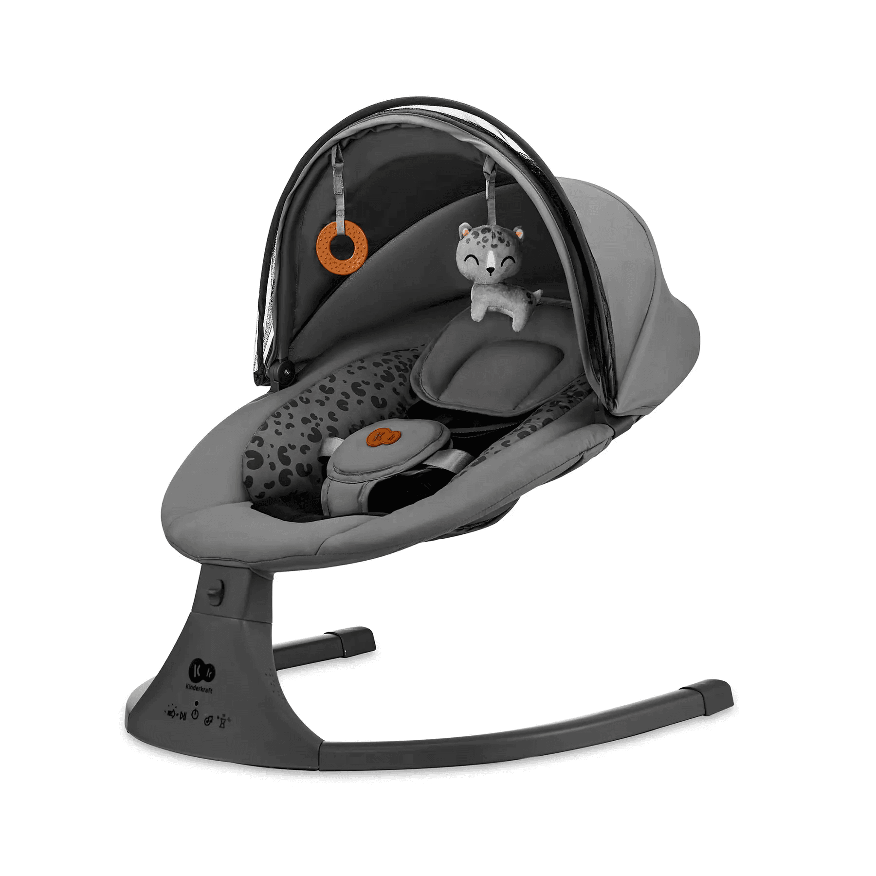 Кресло-качалка Kinderkraft Lumi 2 KBLUMI02DGR0000 Dark Grey