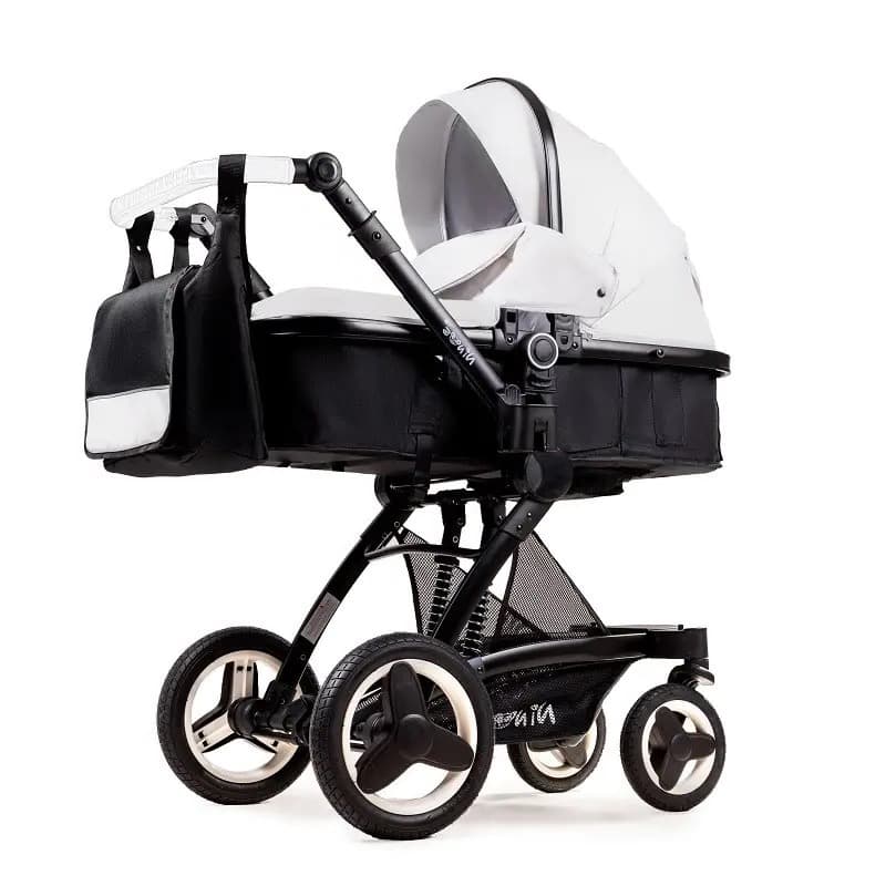 Коляска-трансформер 2в1 Ninos Bono Black and White NB2020BW Коляска-трансформер 2в1 Ninos Bono Black and White NB2020BW
