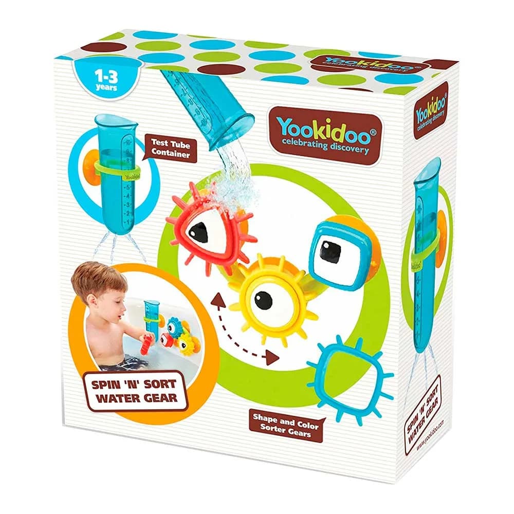 Игрушка для купания YooKidoo Шестеренки 40163 фото 3 Игрушка для купания YooKidoo Шестеренки 40163 фото 3